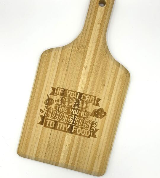 Bamboo Snijplank - too close